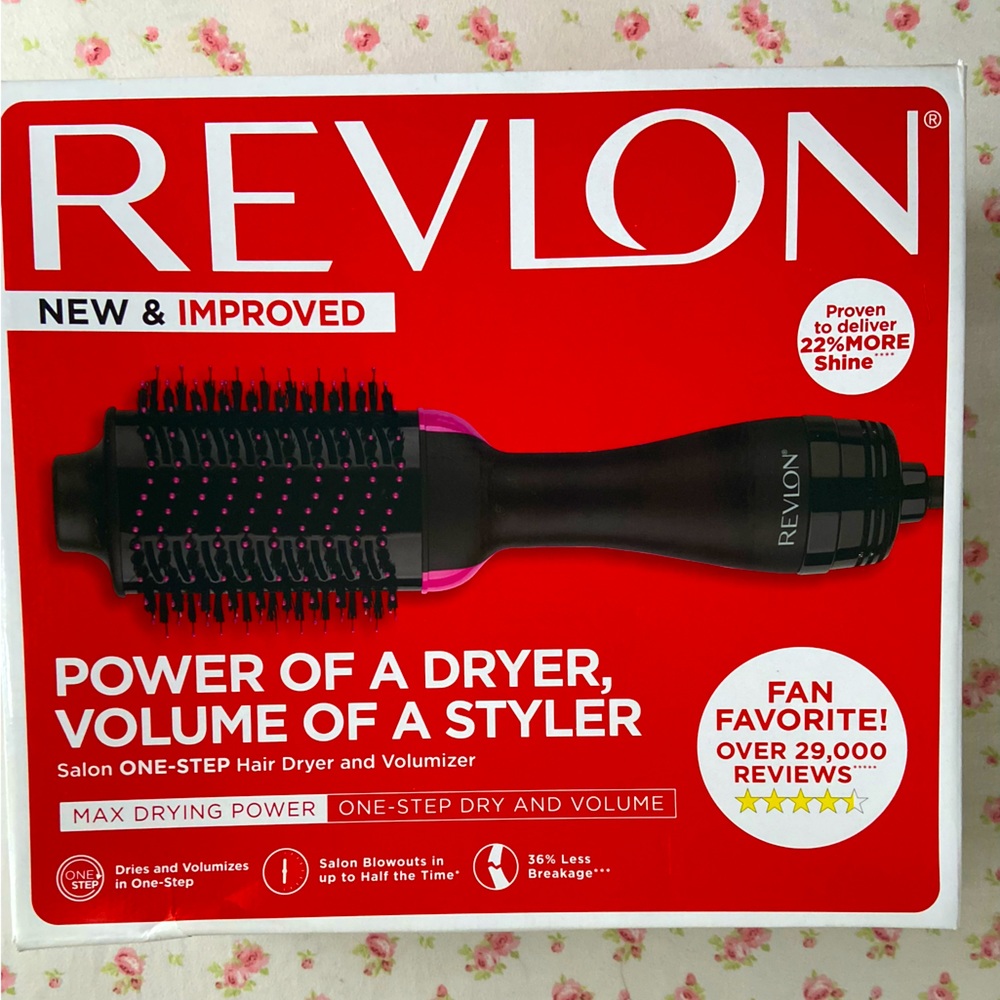 Revlon One-Step Volumizer Original 1.0
Hair Dryer and Hot Air Brush